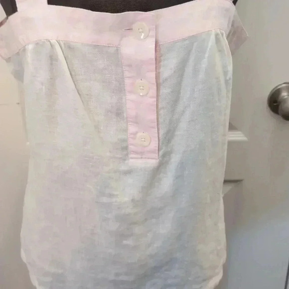 Island company women's linen tank top - Picture 5 of 6